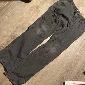 Boys cargo joggers in gray